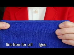 Soft Waffle 16*16'' Microfiber Cloth Towel Custom Logo Wash